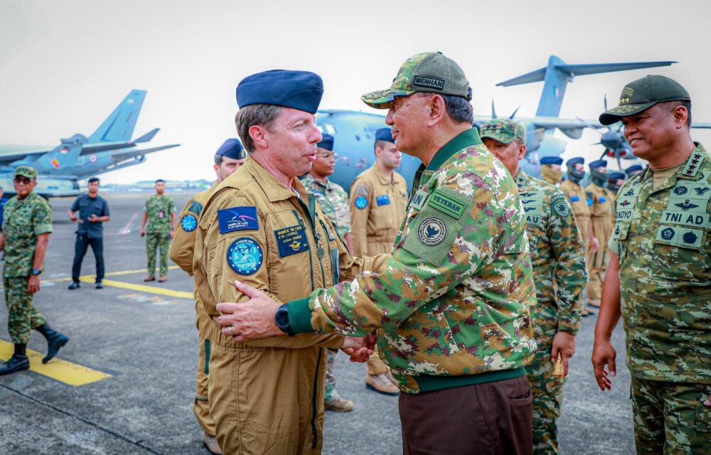 Menhan Sjafrie Tinjau Latma PEGASE 2026, Perkuat Interoperabilitas TNI AU