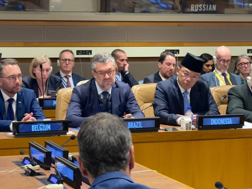 Menlu Sugiono Hadiri Pertemuan Satu Tahun Deklarasi New York, “Dorong Perdamaian Palestina”