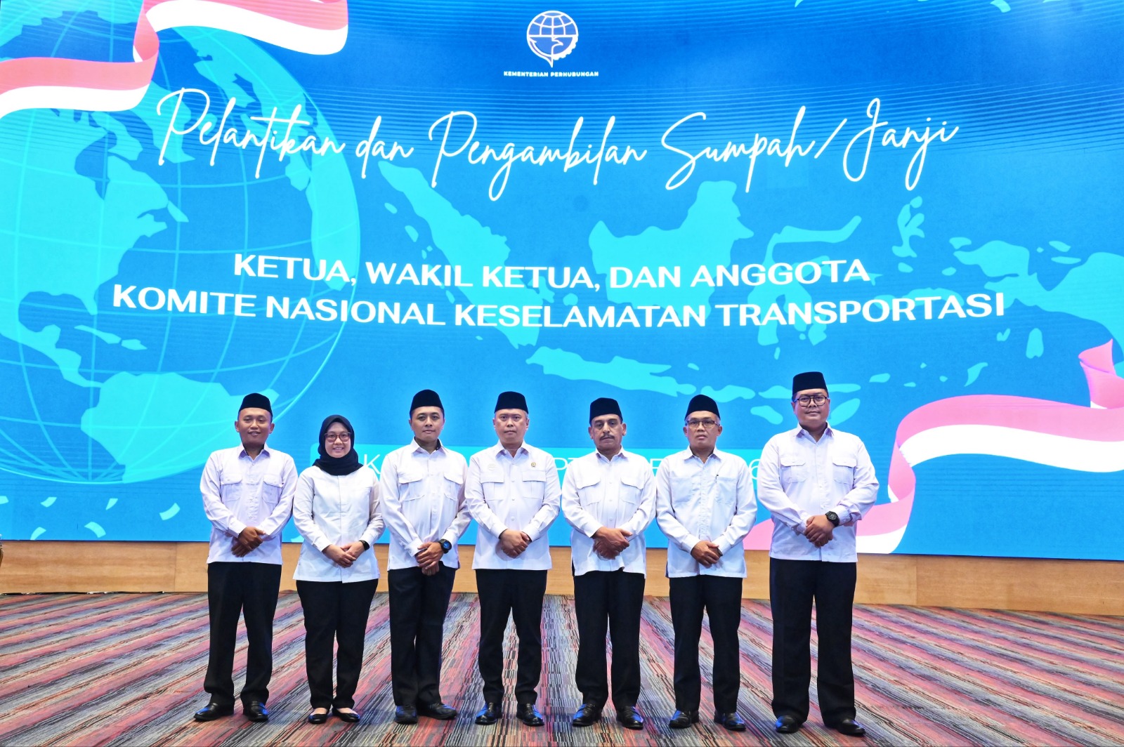 Menhub Dudy Lantik Ketua dan Anggota KNKT Masa Jabatan 2026-2030