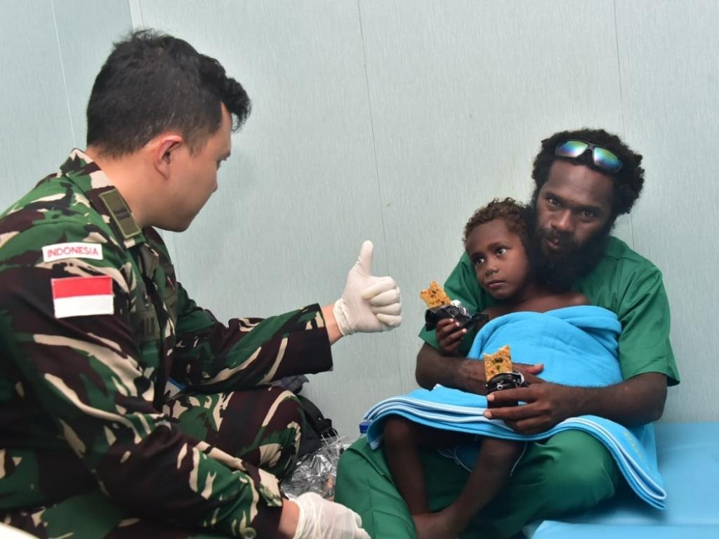 11 Warga Papua Nugini Hanyut di Pasifik, Dievakuasi KRI WSH-991