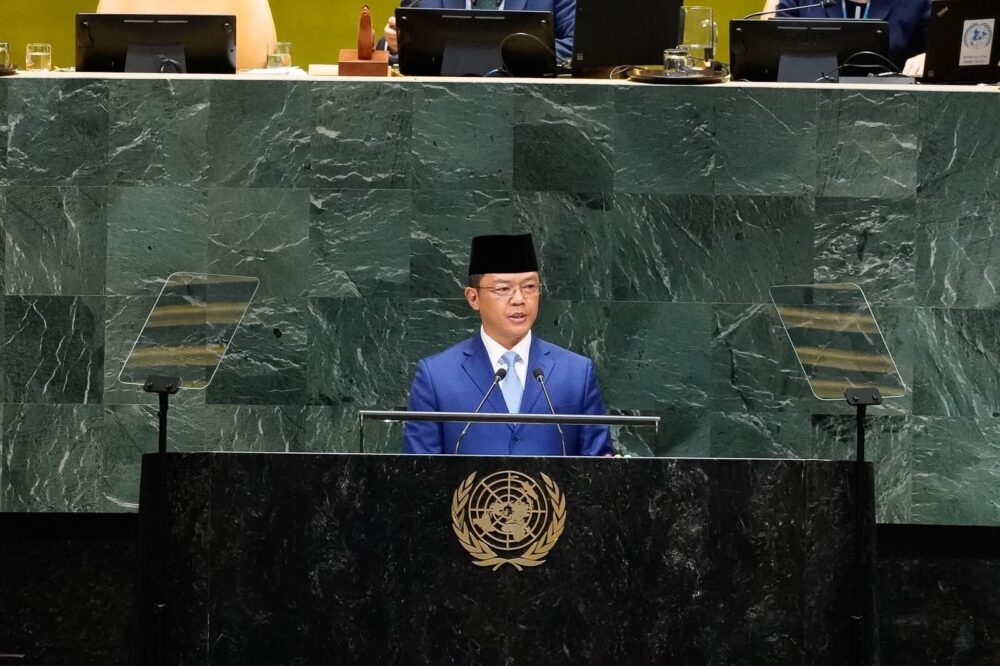 Menlu Sugiono di PBB: “Ketahanan Nasional Fondasi Ketahanan Global”
