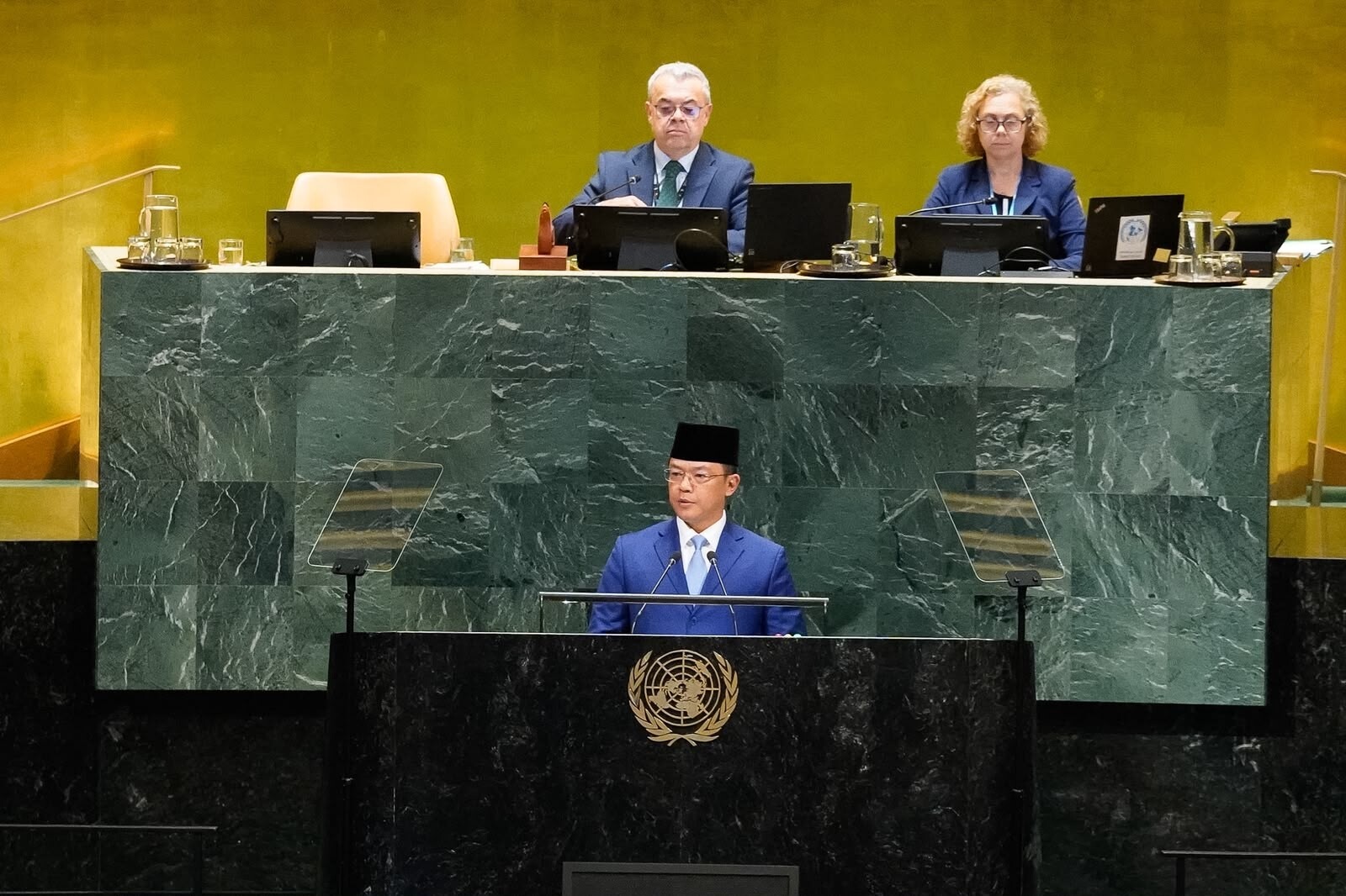 Sidang Umum PBB, Menlu Sugiono Tegaskan “Dukungan Indonesia untuk Palestina”