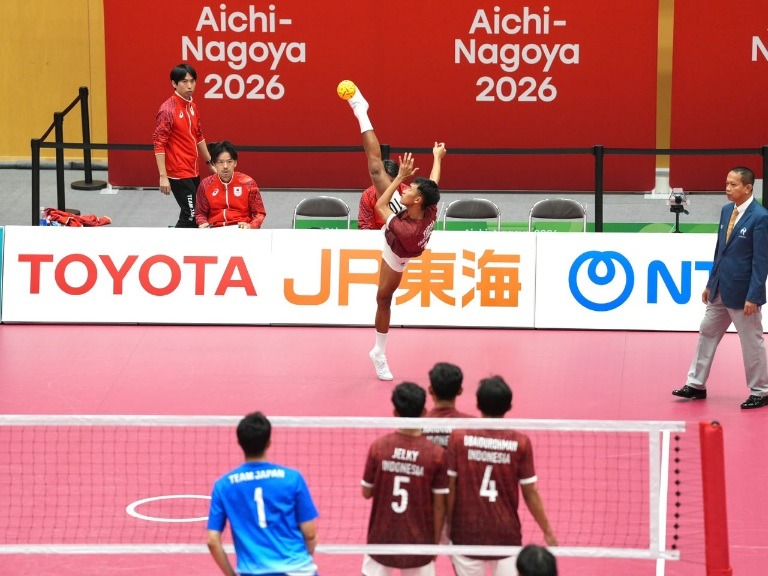 Final Sengit Sepak Takraw Asian Games 2026, Indonesia Raih Perak