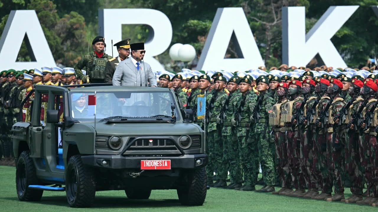 Presiden Prabowo: “TNI Harus Modern, Adaptif, dan Kuasai Teknologi”