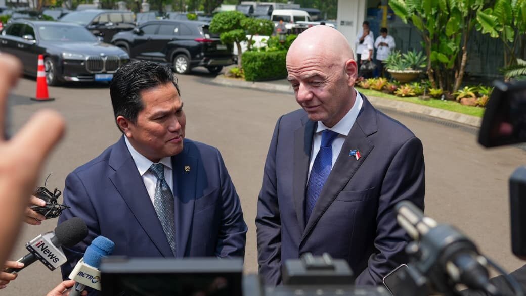 Presiden FIFA Gianni Infantino Tiba di Istana, ‘Puji Indonesia Tuan Rumah FIFA ASEAN Cup’