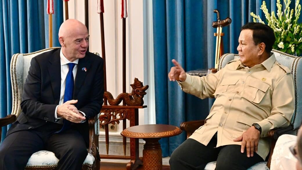 Terima Presiden FIFA, Prabowo Tegaskan Sepak Bola Penting untuk Prestasi dan Karakter Bangsa