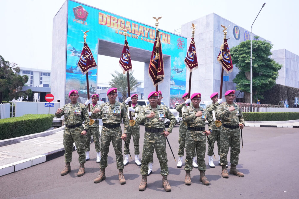 Presiden Prabowo Resmikan Brigif 6 Marinir, Lima Perwira Siap Awaki Kekuatan Baru