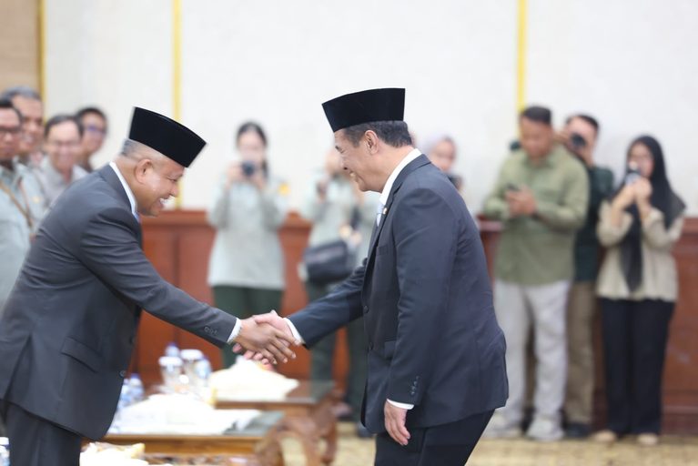 Wamentan Saleh Mustafa Bergabung, Mentan Amran Dorong Speed Kerja 200