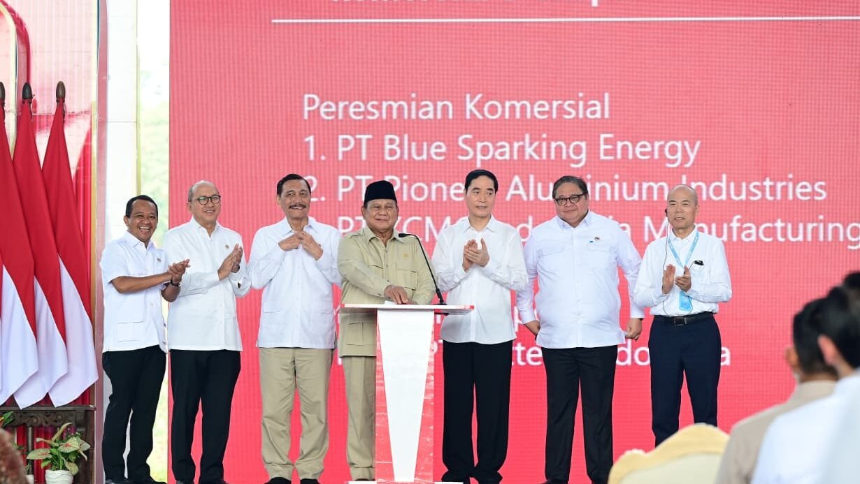 Hilirisasi Nikel Rp180 Triliun Dimulai, Prabowo Lepas Ekspor Perdana Baterai EV