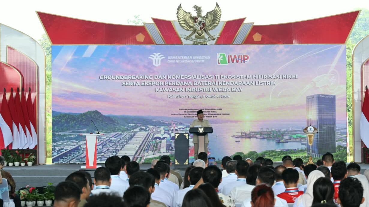 Investasi IWIP Tembus USD20 Miliar, Prabowo Tekankan Kemitraan