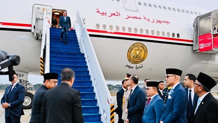 Presiden Mesir Abdel Fattah El-Sisi Kunjungi Indonesia, Bertemu Prabowo 11 Oktober