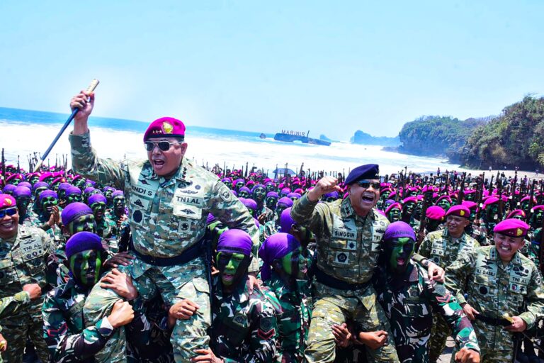 752 Prajurit Korps Marinir Resmi Dibaret, Awali Penugasan dan Pengabdian