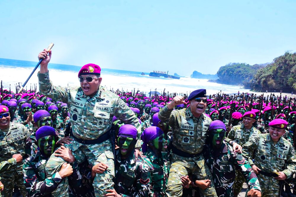 752 Prajurit Korps Marinir Resmi Dibaret, Awali Penugasan dan Pengabdian