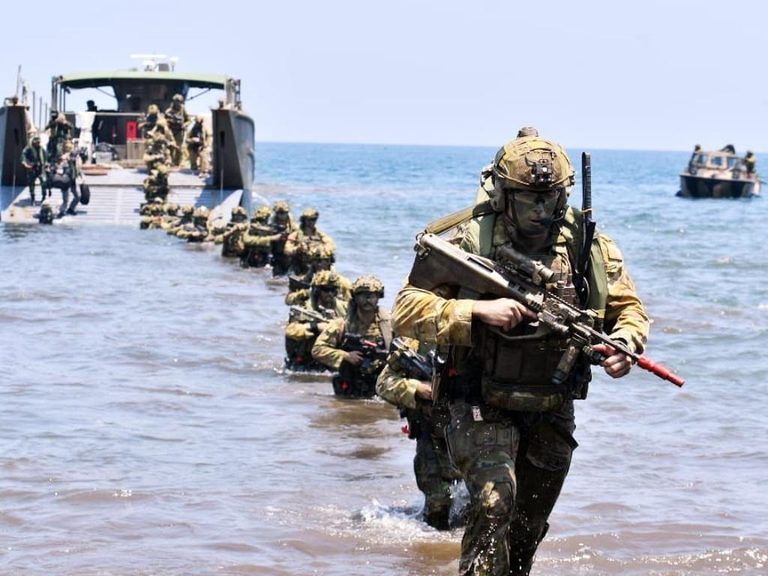 TNI AL dan Australia Gelar Pendaratan Amfibi Keris Woomera 2026