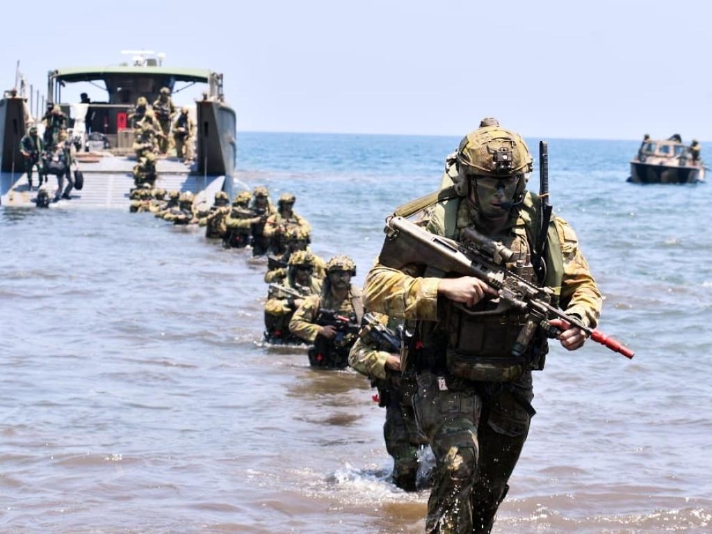 TNI AL dan Australia Gelar Pendaratan Amfibi Keris Woomera 2026
