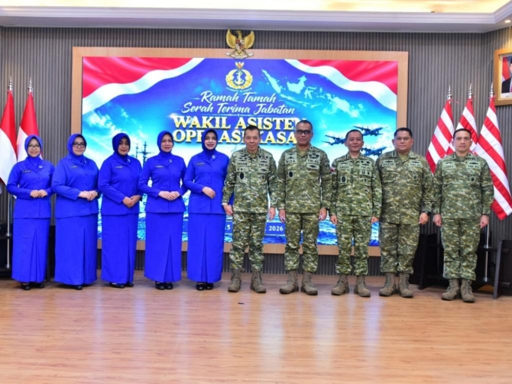 Serah Terima Jabatan Sopsal, Perwira TNI AL Dituntut Profesional dan Berintegritas