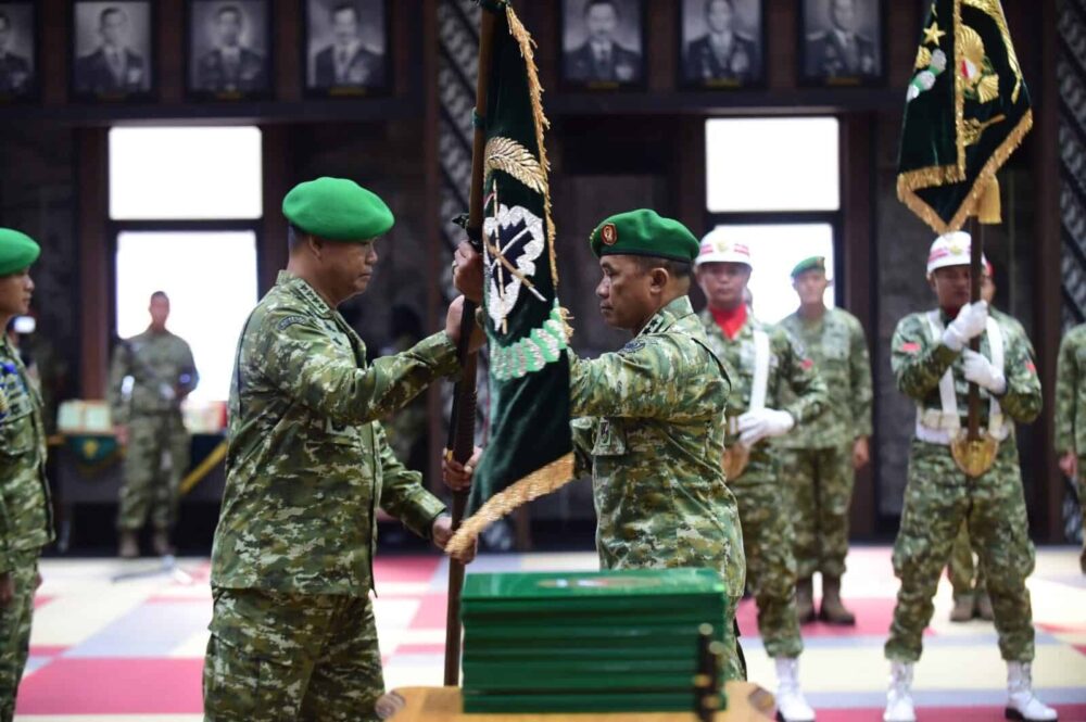 KASAD Pimpin Sertijab Pejabat Strategis dan Alih Kodal Enam Korem