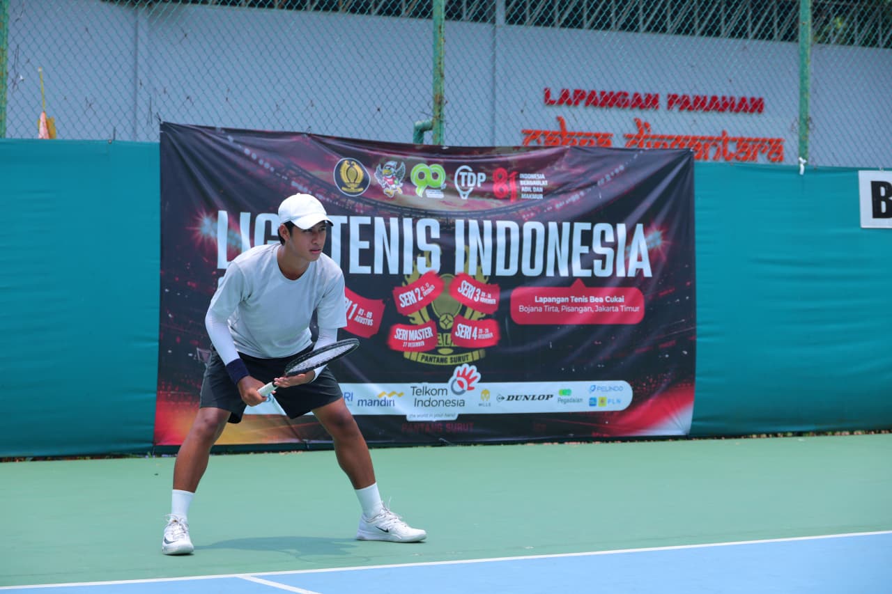 TNI AU Jadi Tuan Rumah Liga Tenis Indonesia Seri 2, Diikuti 120 Peserta