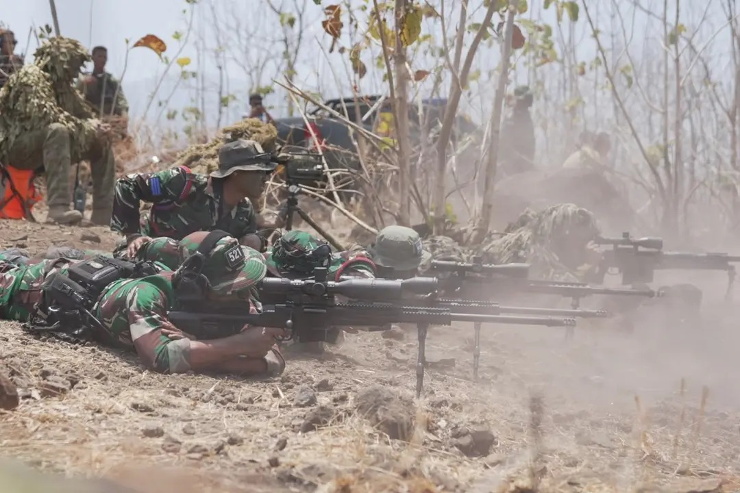 2.174 Personel TNI dan Australia Unjuk Kemampuan dalam Latihan Keris Woomera