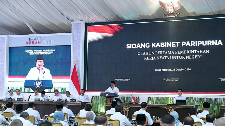 Prabowo Pimpin Sidang Kabinet Paripurna, Apresiasi Kerja Nyata Dua Tahun Pemerintahan
