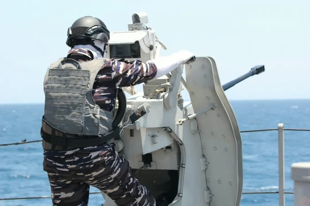 KRI Sultan Iskandar Muda-367 Asah Kemampuan Tempur Bersama Angkatan Laut Australia