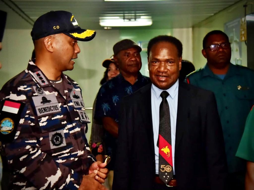 Satgas Port Visit 2026 Bawa Bantuan X-Ray ke Papua Nugini, Perkuat Persahabatan