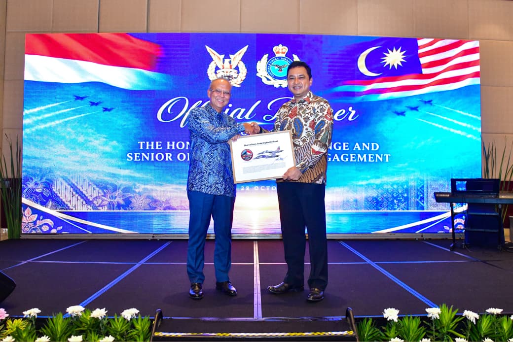 TNI AU dan TUDM Gelar Official Dinner, Pererat Persahabatan Dua Negara